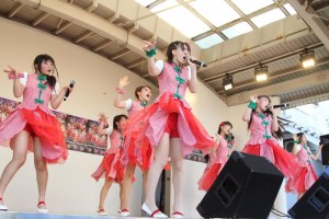 3rdシングル『GYO-ZA Party』発売記念イベントを行ったとちおとめ25