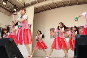 3rdシングル『GYO-ZA Party』発売記念イベントを行ったとちおとめ25