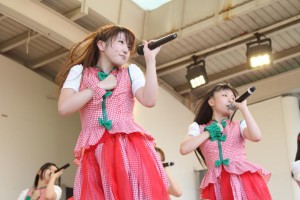 3rdシングル『GYO-ZA Party』発売記念イベントを行ったとちおとめ25