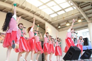 3rdシングル『GYO-ZA Party』発売記念イベントを行ったとちおとめ25