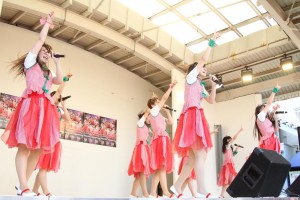 3rdシングル『GYO-ZA Party』発売記念イベントを行ったとちおとめ25