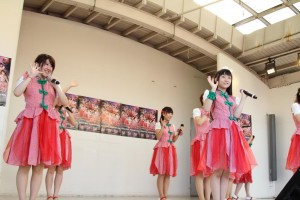 3rdシングル『GYO-ZA Party』発売記念イベントを行ったとちおとめ25