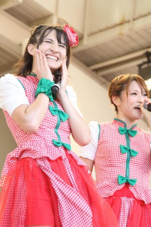 3rdシングル『GYO-ZA Party』発売記念イベントを行ったとちおとめ25