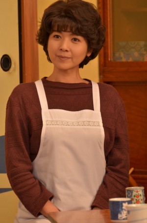 お母さん役の飯島直子、『スペシャルドラマ ちびまる子ちゃん』制作発表会見にて