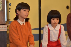 蒔田彩珠＆信太真妃、『スペシャルドラマ ちびまる子ちゃん』制作発表会見にて
