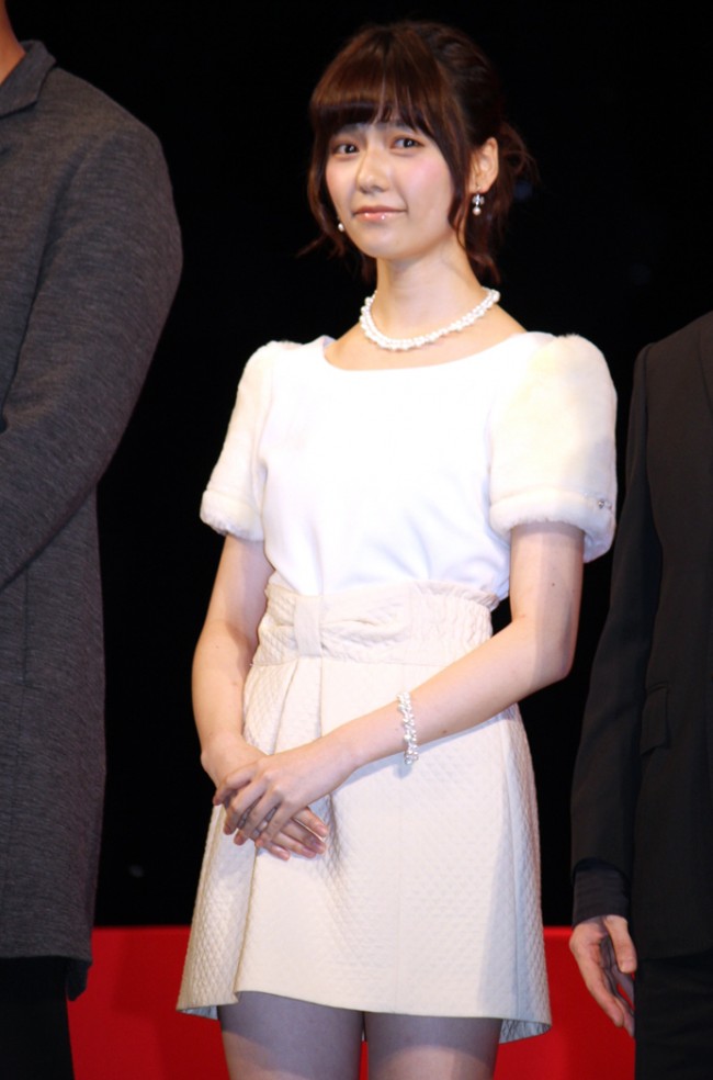 『劇場版 ATARU‐THE FIRST LOVE ＆ THE LAST KILL‐』完成披露試写会舞台挨拶（島崎遥香）