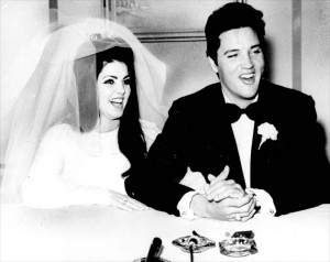 エルヴィス・プレスリー（1967年結婚式にて）