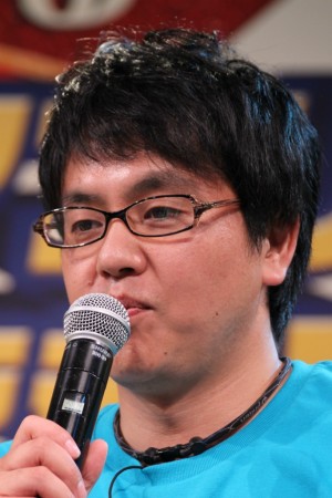 カプコン新作ゲーム発表会に出席した柳原哲也（アメリカザリガニ）