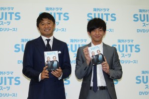 武田修宏、向井慧、海外ドラマ『SUITS／スーツ』DVDリリース記念イベントにて