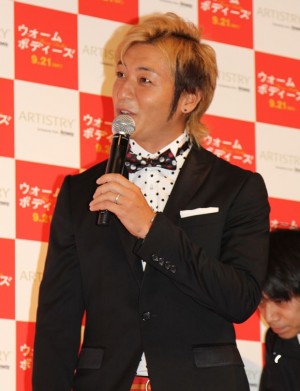 映画『ウォーム・ボディーズ』プレミアム試写会に出席したつるの剛士 