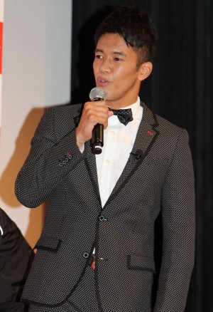 映画『ウォーム・ボディーズ』プレミアム試写会に出席した武井壮