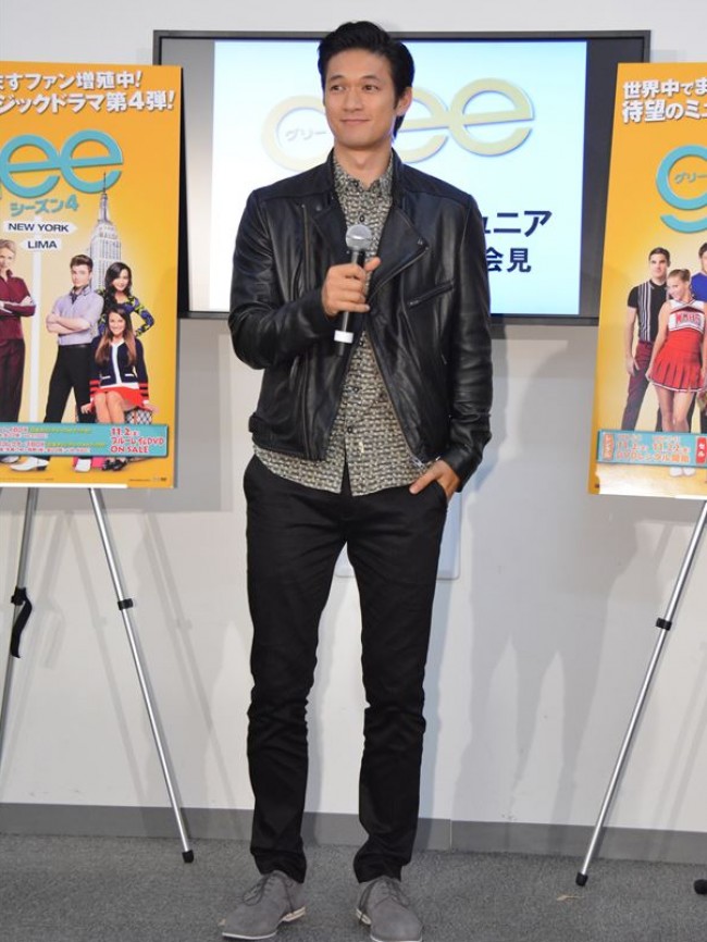 来日した海外ドラマ『glee／グリー』マイク役のハリー・シャム・Jr