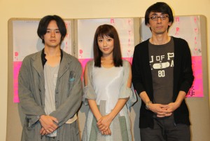 池松壮亮、夏菜、吉田大八、『ぬるい毒』取材にて