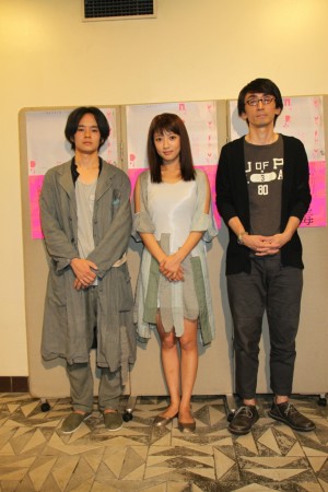 池松壮亮、夏菜、吉田大八、『ぬるい毒』取材にて