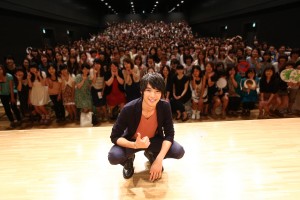 福士蒼汰ファーストファンイベントの様子