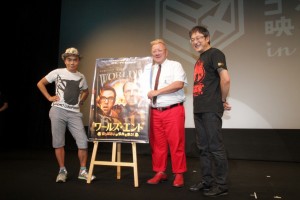 したまちコメディ映画祭トークイベントに水道橋博士、トニー・クロスビー、町山智浩が登壇