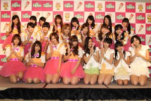 「ジャイアントカプリコ」新CMに出演するアイドリング!!!