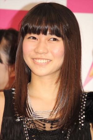 「ジャイアントカプリコ」の新CM発表会に乱入した東京女子流・庄司芽生