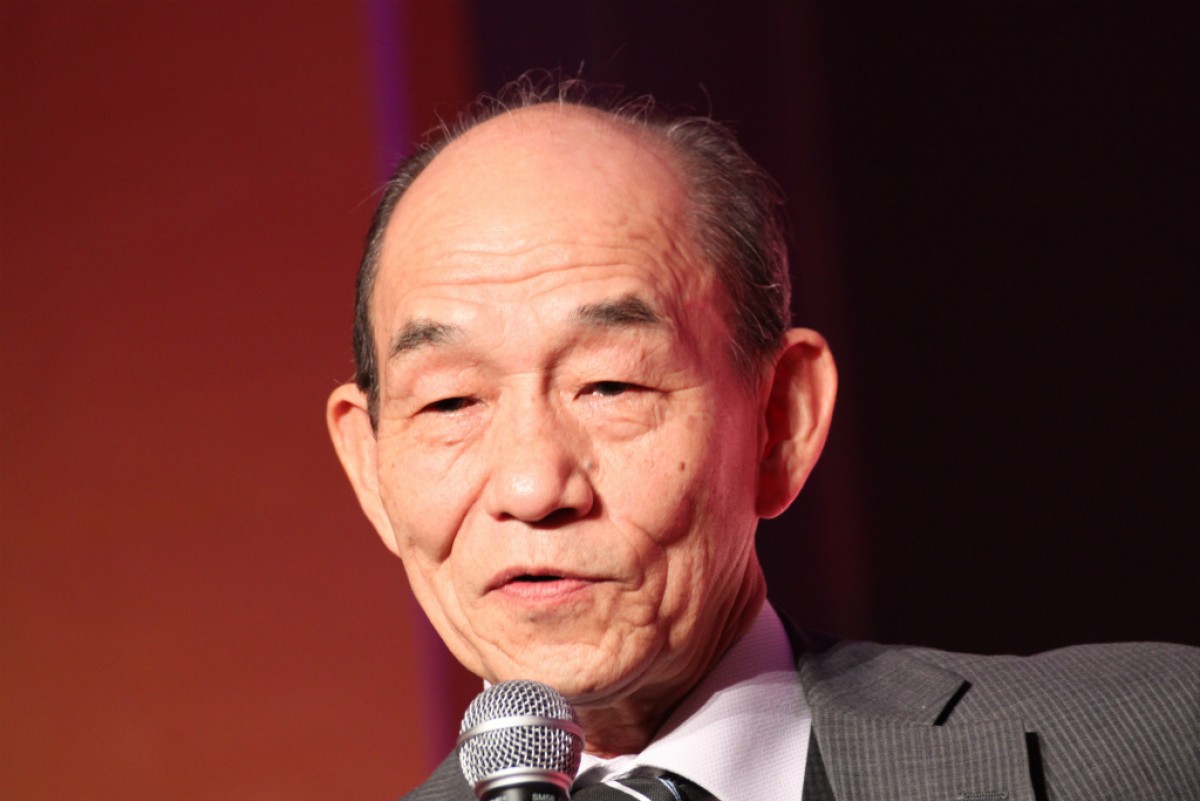 笹野高史、『特捜最前線2013～7頭の警察犬』製作発表記者会見にて