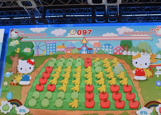 キティちゃんのパズルゲーム クラウドゲーム機 ジークラスタ に登場 Tgs 13 13年9月19日 ゲーム ニュース クランクイン
