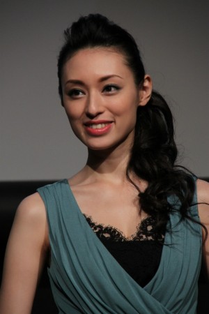 第26回東京国際映画祭（TIFF）第二回記者会見に登場した栗山千明