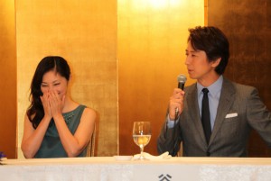 常盤貴子、谷原章介、『月に祈るピエロ』製作発表記者会見にて