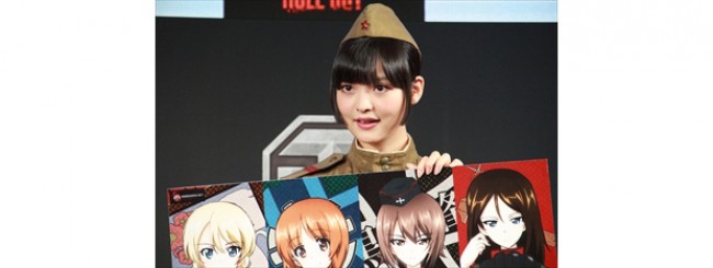 オンライン戦車ゲーム『World of Tanks』に挑戦した上坂すみれ