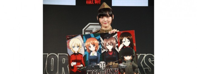 オンライン戦車ゲーム『World of Tanks』に挑戦した上坂すみれ