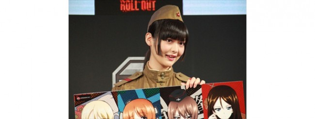 オンライン戦車ゲーム『World of Tanks』に挑戦した上坂すみれ