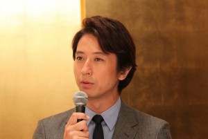 谷原章介、『月に祈るピエロ』製作発表記者会見にて