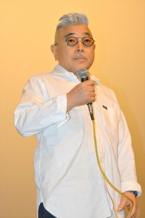 映画『甘い鞭』初日舞台挨拶（石井隆監督）