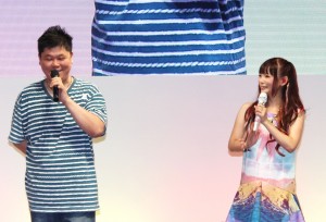 伊藤賢治と中川翔子、ゲームショウに登場