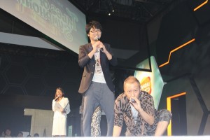 『テイルズ オブ』スペシャルステージに登壇した小西克幸、小野坂昌也