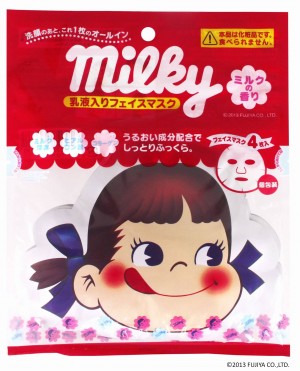 「ミルキー」フェイスマスク発売！