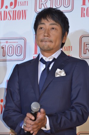 『R100』完成披露試写会（大森南朋）