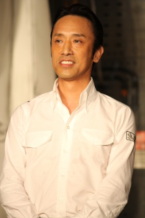 『THE NEXT GENERATION -PATLABOR-』製作発表記者会見に登場した筧利夫