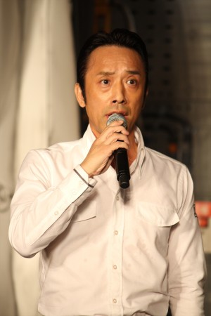 『THE NEXT GENERATION -PATLABOR-』製作発表記者会見に登場した筧利夫