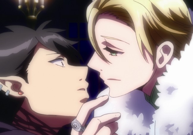 魔界王子 早くも一番くじvに登場 巨大美麗イラストがキャラマイドに 13年9月27日 写真 アニメ ニュース クランクイン