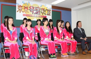 古田新太、東京パフォーマンスドール、『東京号泣教室 ～ROAD TO 2020～』クランクイン会見にて