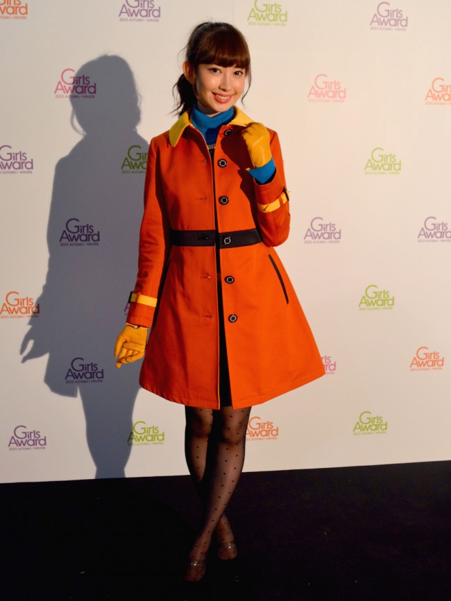 小嶋陽菜、＜GirlsAward 2013秋冬＞20130928