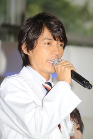 藤木直人、『ドクターX～外科医・大門未知子～』製作発表記者会見にて