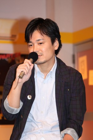 石田雄介監督、『ノーコン・キッド～ぼくらのゲーム史～』制作発表記者会見にて
