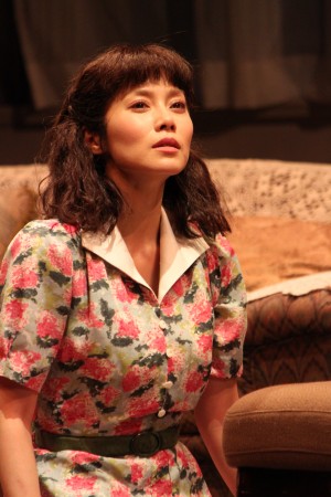 中谷美紀、『ロスト・イン・ヨンカーズ』初日開幕直前会見にて