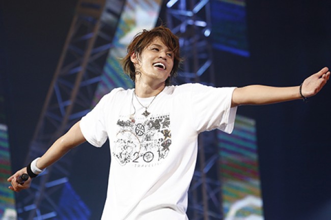 宮野真守日本武道館公演“MAMORU MIYANO SPECIAL LIVE 2013 ‐TRAVELING!‐”にて