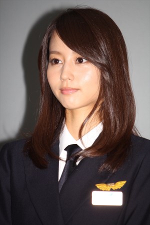 堀北真希、『ミス・パイロット』制作発表記者会見にて