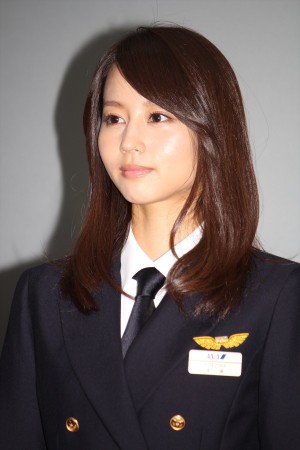 堀北真希、『ミス・パイロット』制作発表記者会見にて