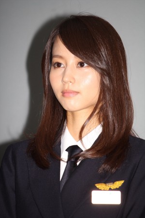 堀北真希、『ミス・パイロット』制作発表記者会見にて