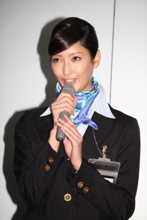 菜々緒、『ミス・パイロット』制作発表記者会見にて