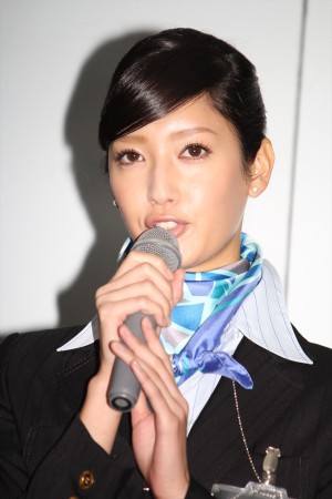 菜々緒、『ミス・パイロット』制作発表記者会見にて