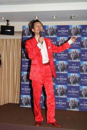 原俊作、『ALPHAS／アルファズ』ブルーレイ＆DVDリリース記念イベントにて